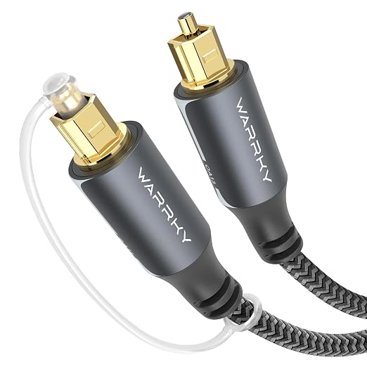 Warrky Optical Audio Cable, 3.3ft / 1m Optical Cable by WARRKY