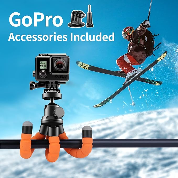 Aureday Phone Tripod, Flexible Tripod - Image 3