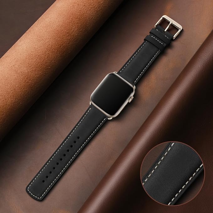 SUNFWR Leather Bands Compatible - Image 2