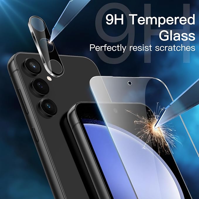 JETech Screen Protector for Samsung Galaxy S23 FE 6.4-Inch - Image 3