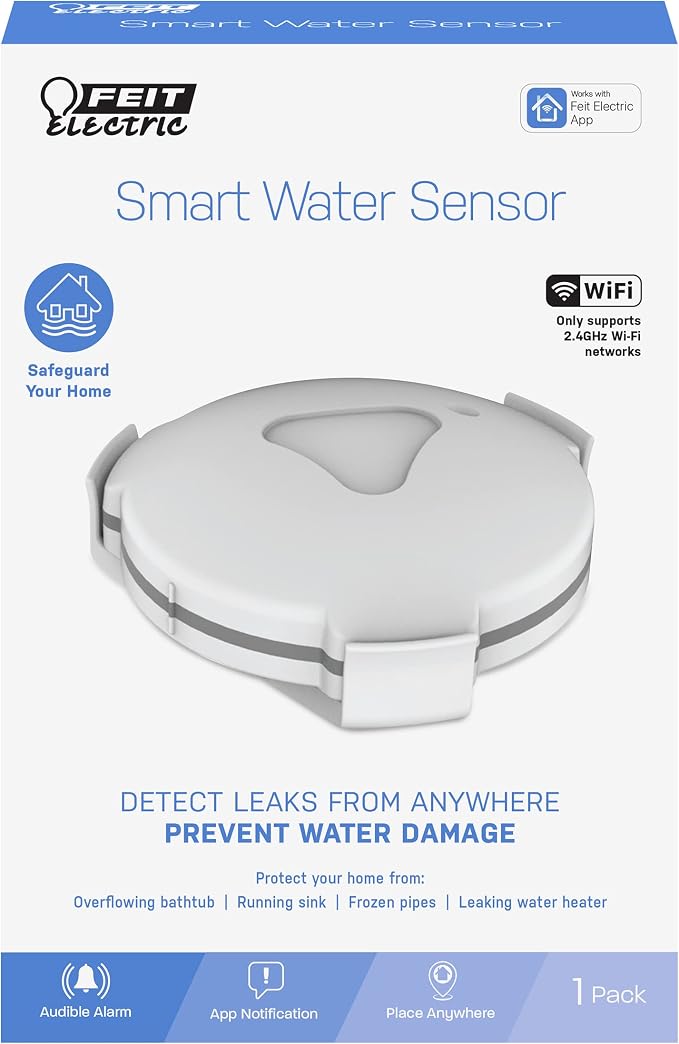 Feit Electric Smart Wi-Fi Water Leak Sensor by FeitElectricCompany