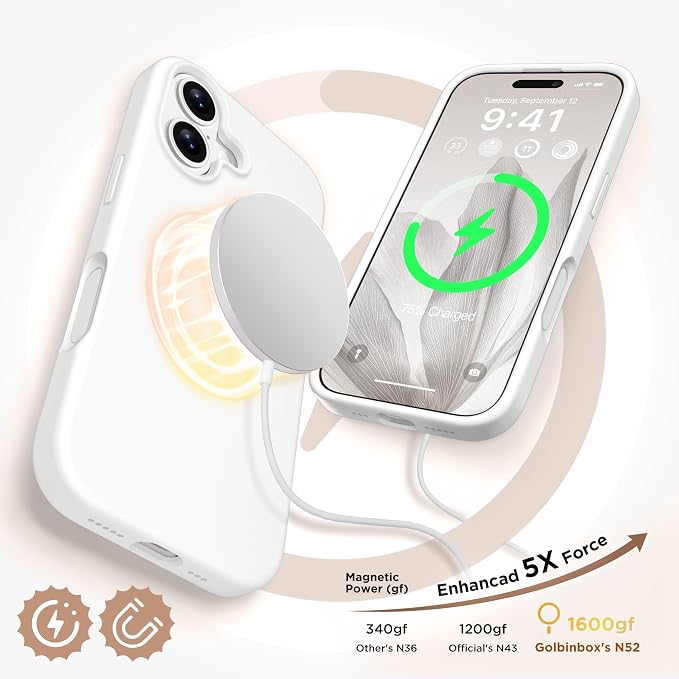 GolbinBox Magnetic for iPhone 17 Case, Compatible - Image 4