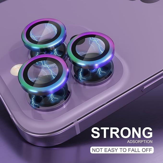 Choiche Compatible for iPhone 14 Pro/iPhone 14 Pro Max Camera Lens Protector - Image 6
