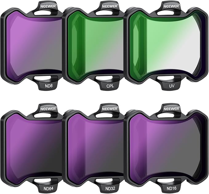 NEEWER Snap On ND&UV&CPL Filter Set Compatible - Image 2