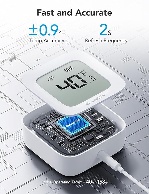 GoveeLife WiFi Refrigerator Thermometer - Image 5