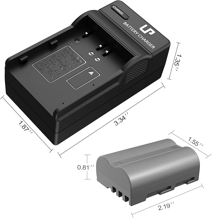 LP EN-EL3e Battery Charger Pack, Replacement - Image 9