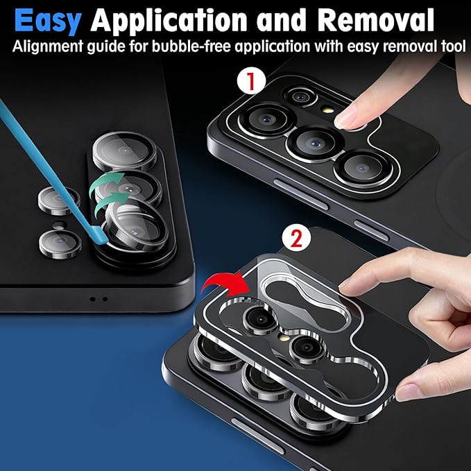 SiHPuoy 2 Sets Camera Lens Protector - Image 3