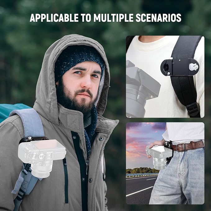 NEEWER Backpack Camera Clip Mount - Image 5