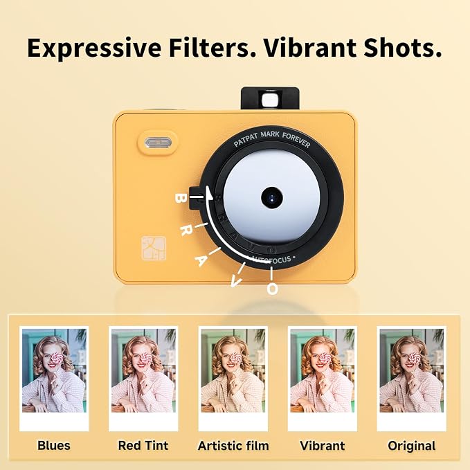HPRT Z5S Instant Camera & Photo Printer 2-in-1, 3 Pass Dye Sublimation - Image 8