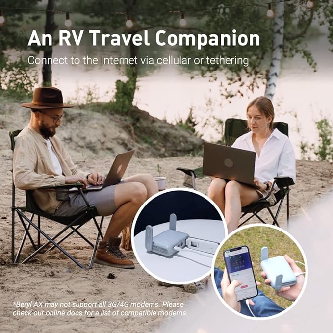 GL.iNet GL-MT3000 Portable Travel Router, Pocket Wi-Fi 6 Wireless 2.5G Router - Image 4