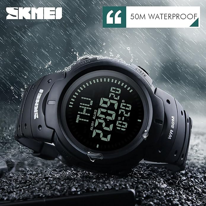 Men’s Military Sports Digital Watch - Image 4