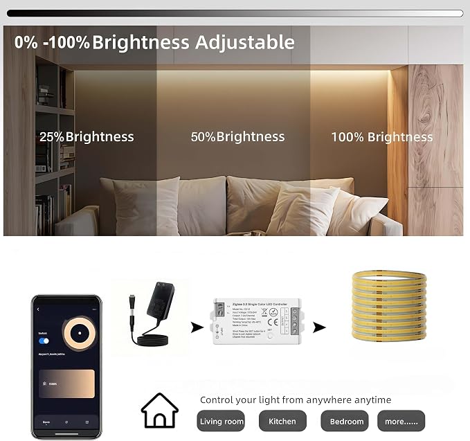 Dimmable Smart ZigBee 3.0 LED controller, compatible - Image 4