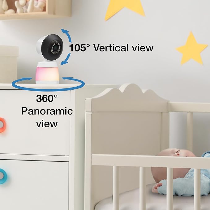 VTech Smart WiFi Baby Monitor, 2 Cameras - Image 8