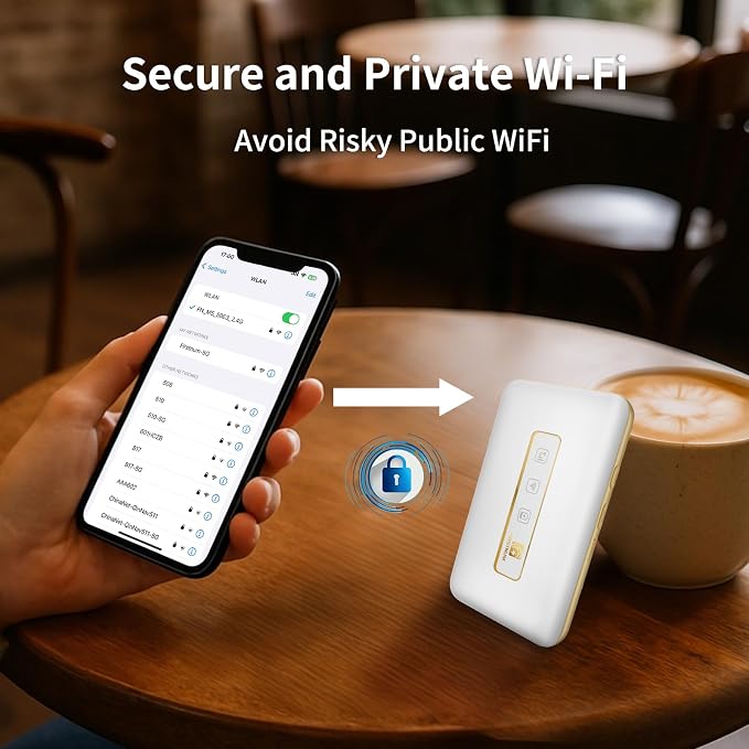 M5 Mobile Hotspot, Portable WiFi Hotspot - Image 6