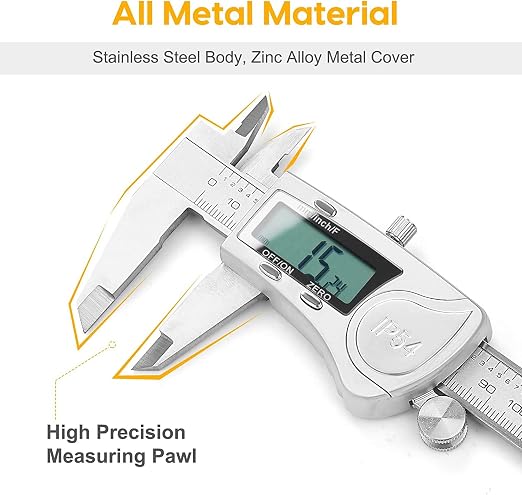 Digital Caliper, 6 inch Caliper Extreme Accuracy Measuring Tool - Image 3