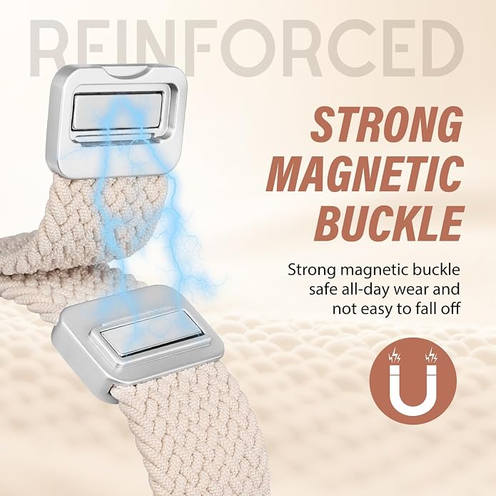 TOYOUTHS Braided Magnetic Band Compatible - Image 2