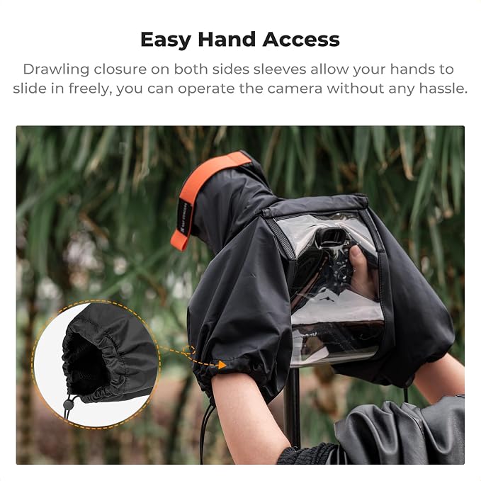 K&F Concept Camera Rain Cover, Waterproof Camera Cover - Image 6