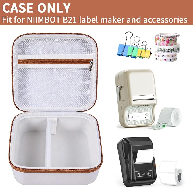 ALKOO Case Compatible with NIIMBOT B21 / Pro / B1 Label Maker Wireless Thermal - Image 2