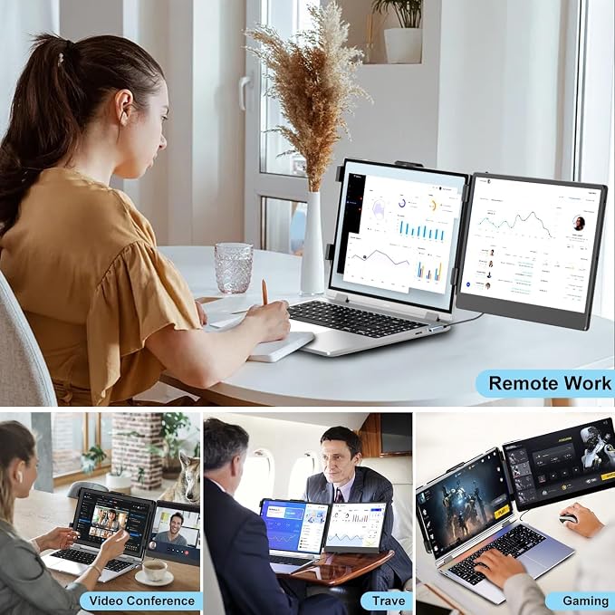 KEFEYA Laptop Screen Extender, Portable Monitor - Image 8