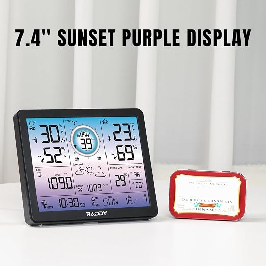 Raddy VP7 5-in-1 Weather Station Wireless - Image 3