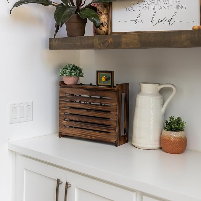 Wooden WiFi Router Storage Box - Image 2