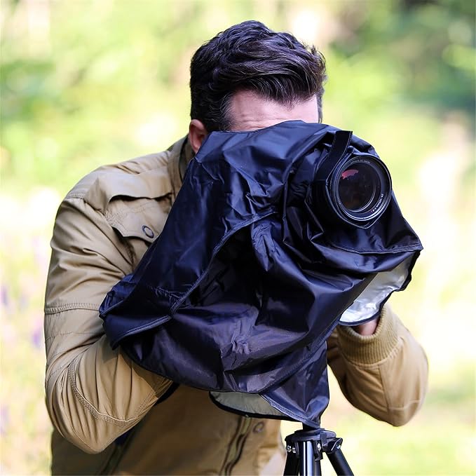 Professional DSLR Camera Rain Cover Gear Large Sleeve Protection - Image 4