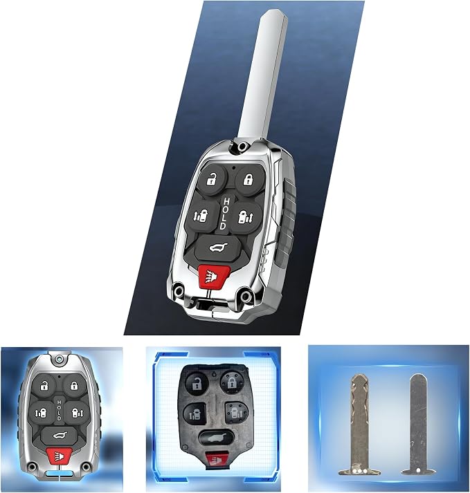 Keyless Entry Systems for Honda Key Fob Shell Fits for Honda Odyssey Remote Key - Image 3