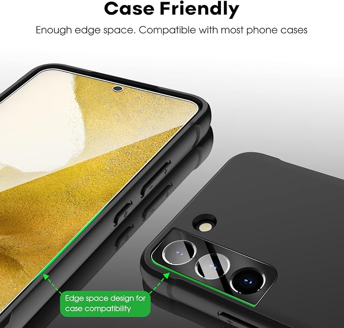 JETech Screen Protector for Samsung Galaxy S22 5G - Image 5
