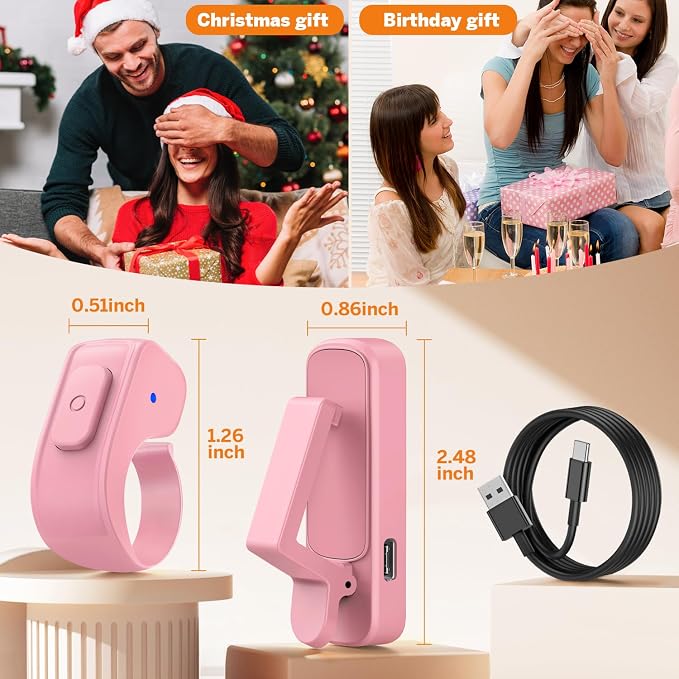 Page Turner Ring for Kindle, Remote Control for iPhone iPad Android Tablets - Image 9