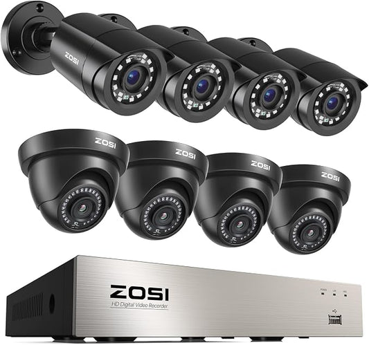 ZOSI 8CH 3K Lite Security Camera System by ZOSI