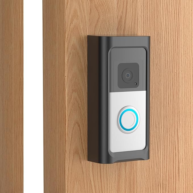Adhesive Doorbell Mount No-Drill Compatible by Unknown