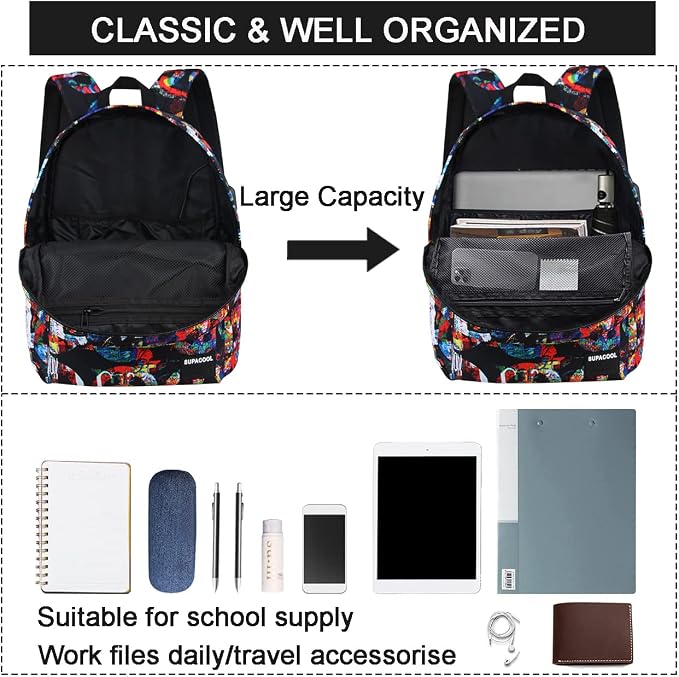 SUPACOOL Casual Laptop Backpack - Image 3