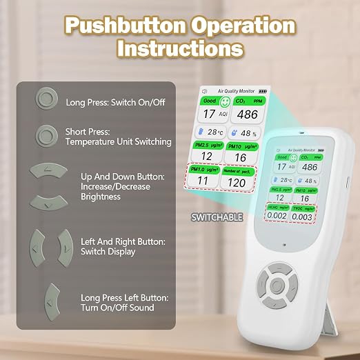 11-in-1 Air Quality Monitor - Image 8