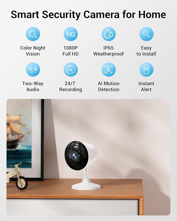 Rocktone 5G & 2.4G Indoor/Outdoor Security Camera - Image 7
