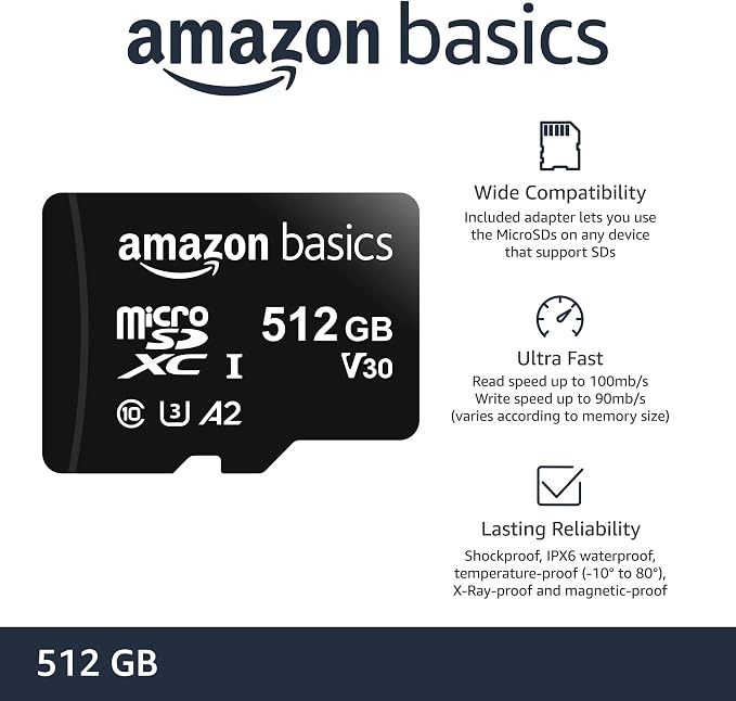 Amazon Basics microSDXC Memory Card - Image 2