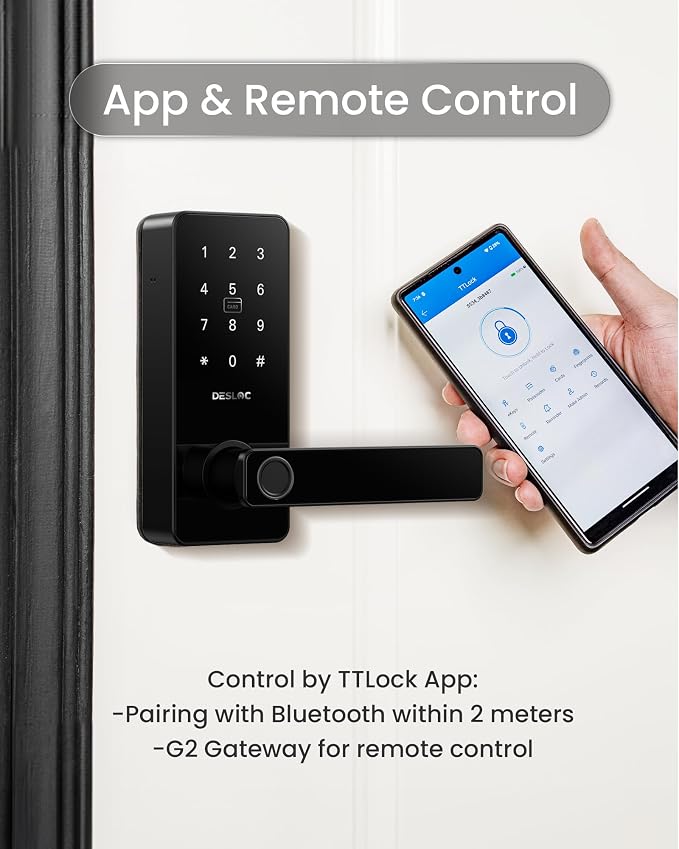 DESLOC B200L Fingerprint Smart Lock - Image 2