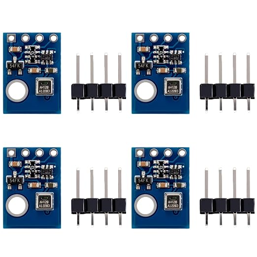 4pcs AHT21 I2C IIC High Precision Digital Temperature and Humidity Sensor by hiBCTR