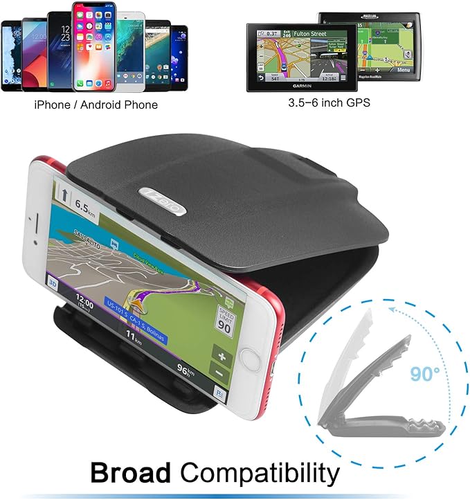 GPS Dash Mount for Garmin Nuvi Drive Dezl Drivesmart, Magellan Roadmate - Image 4