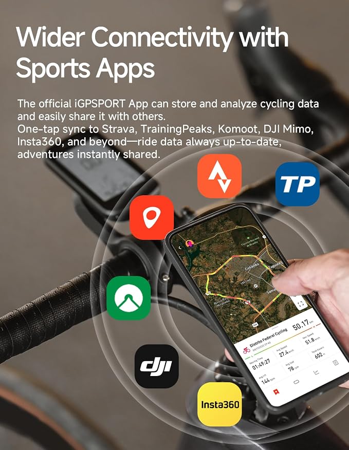 iGPSPORT BSC100MAX GPS Bike Computer - Image 7