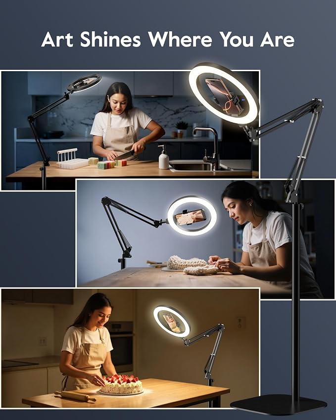 LUXSURE Ring Light Tripod for iPhone - Image 6