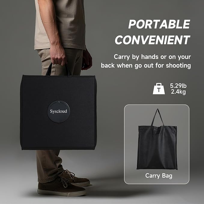 Portable Photo Studio Light Box - Image 9