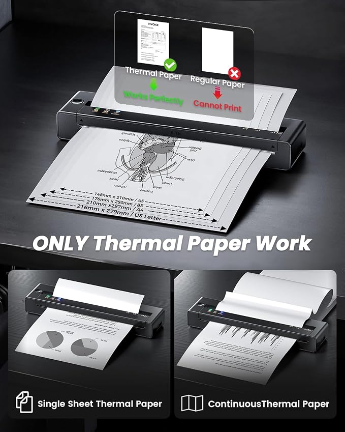 TATTMUSE Portable Printers Wireless - Image 6