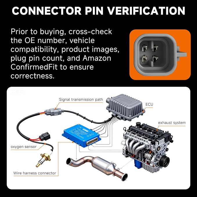 Upstream & Downstream O2 Sensor Set|Direct Replacement - Image 4