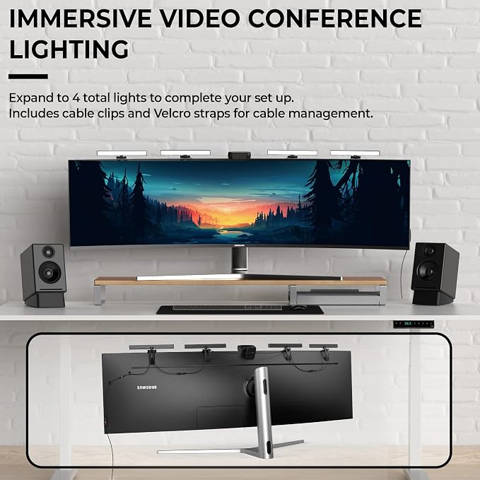 HumanCentric Video Conference Lighting, Add-On Only Light - Image 7