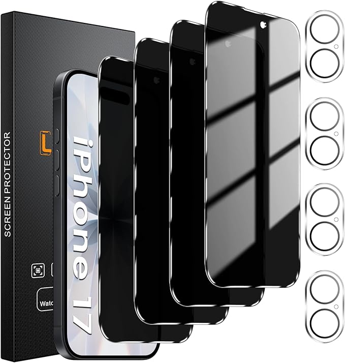 Lesakit 4 Pack Privacy Screen Protector by Lesakit
