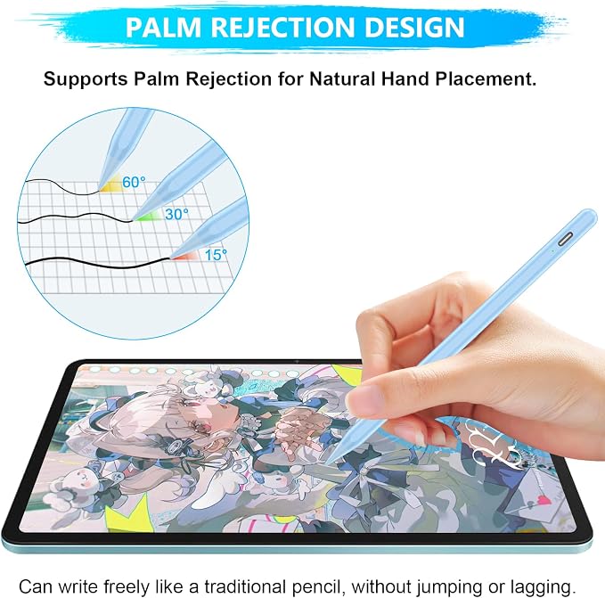 Stylus Pen for iPad A16/10th/9th Generation, 10Mins Fast Charge for Apple - Image 6