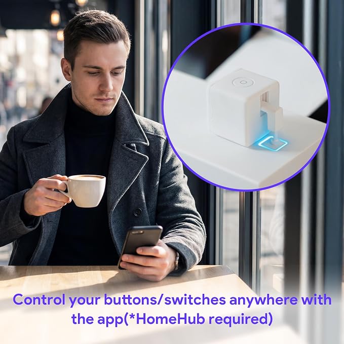 Fingerbot Plus Smart Button Switch Pusher, APP & Timer Control, No Wiring - Image 7