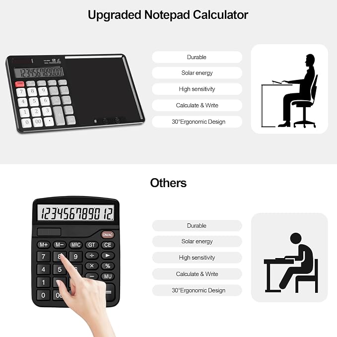 Calculator with Writing Pad - Image 6