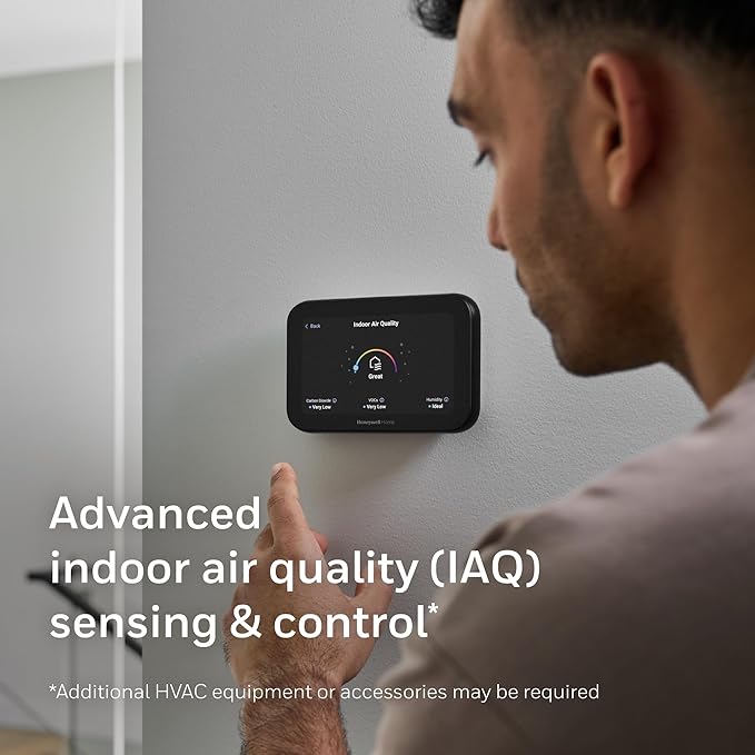 Honeywell Home X8S Premium Smart Programmable Wi-Fi Thermostat, Video Doorbell - Image 4