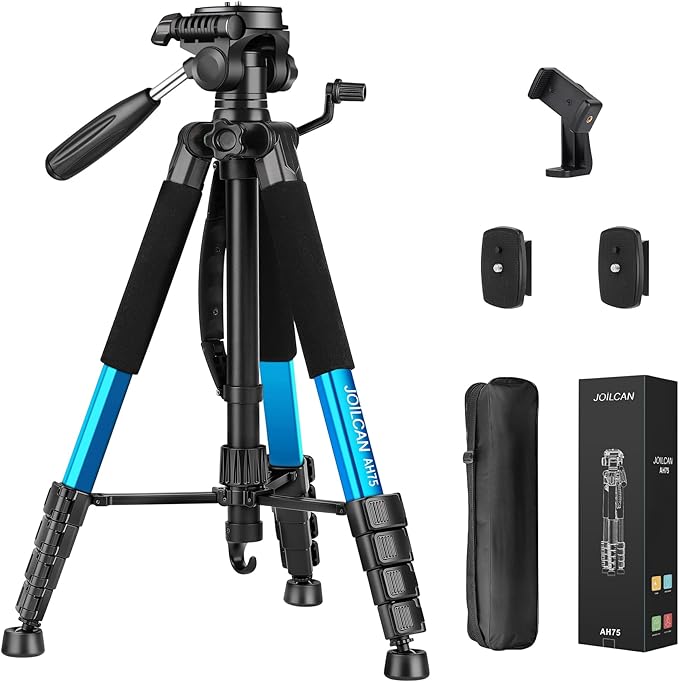 JOILCAN Tripod Camera Tripods, Heavy Duty Tall Camera Tripod Stand, by JOILCAN